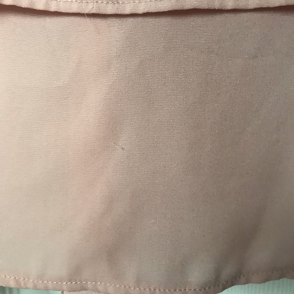 Blush Pink Sleeveless Blouse - Picture 6 of 6